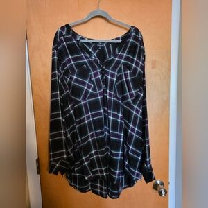 Torrid Harper Tunic Flannel
